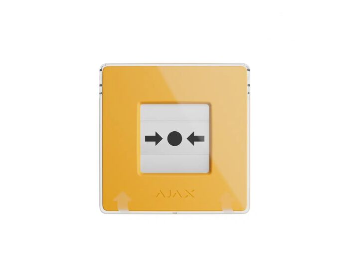 Manual Call Point (Yellow) - Бездротова програмована кнопка з механізмом скидання