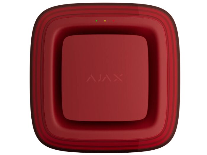EN54 FireProtect (Sounder/VAD) (8EU) ASP red - бездротовий адресний пожежний оповіщувач світлозвуковий