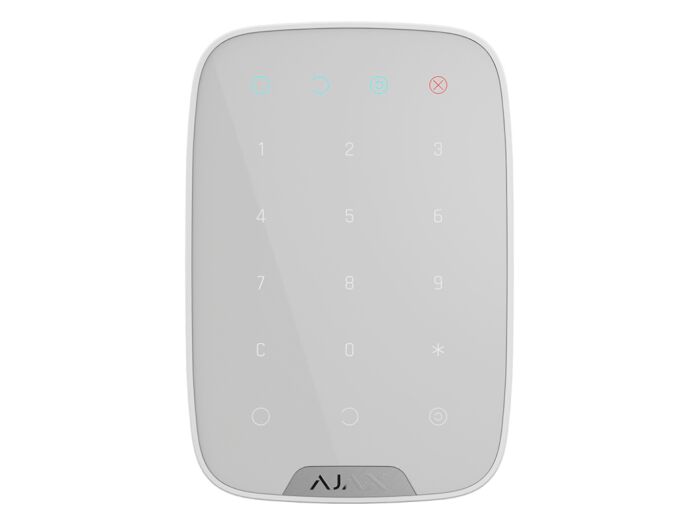 Бездротова клавіатура Ajax KeyPad (White)