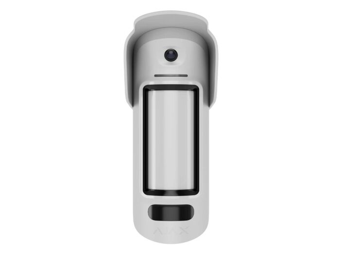 MotionCam Outdoor HighMount (PhOD) white - бездротовий вуличний датчик руху з фотофіксацією за тривогою та за запитом