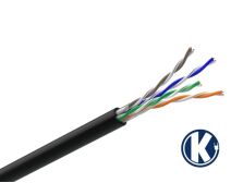 КПП-ВП (U/UTP Cat.5e 4Pr Outdoor) кабель витая пара без экрана UTP кат.5е, 4х2х0.51 (медь)