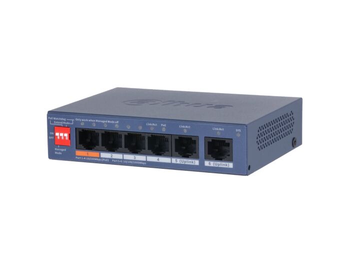 DH-CS4006-4ET2GT-60 PoE Комутатор 6 портів керований