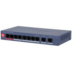 DH-CS4010-8ET2GT-110 PoE 110 Вт, Комутатор 8 портів керований