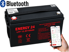 LFP 12.8V 100Ah - LiFePO4 акумулятор 12,8В 100А·г (Bluetooth)