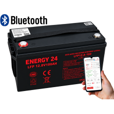 LFP 12.8V 100Ah - LiFePO4 акумулятор 12,8В 100А·г (Bluetooth)