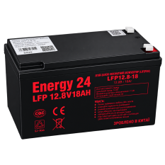 LFP 12.8V 18Ah - LiFePO4 акумулятор 12,8В 18А·г