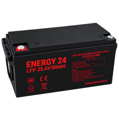 LFP 25.6V 100Ah - LiFePO4 акумулятор 25,6В 100А·г