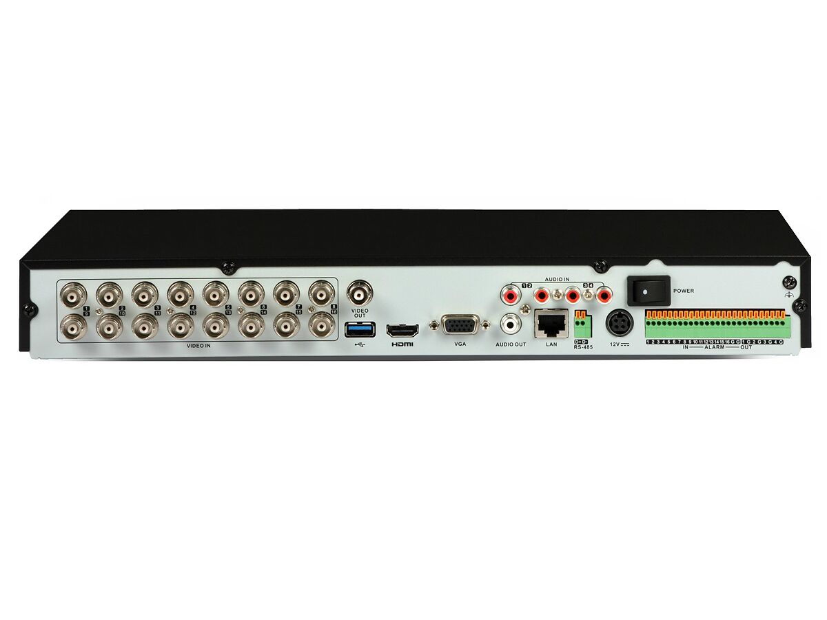 DS-7216HUHI-K2 16-канальный видеорегистратор мультиформатный