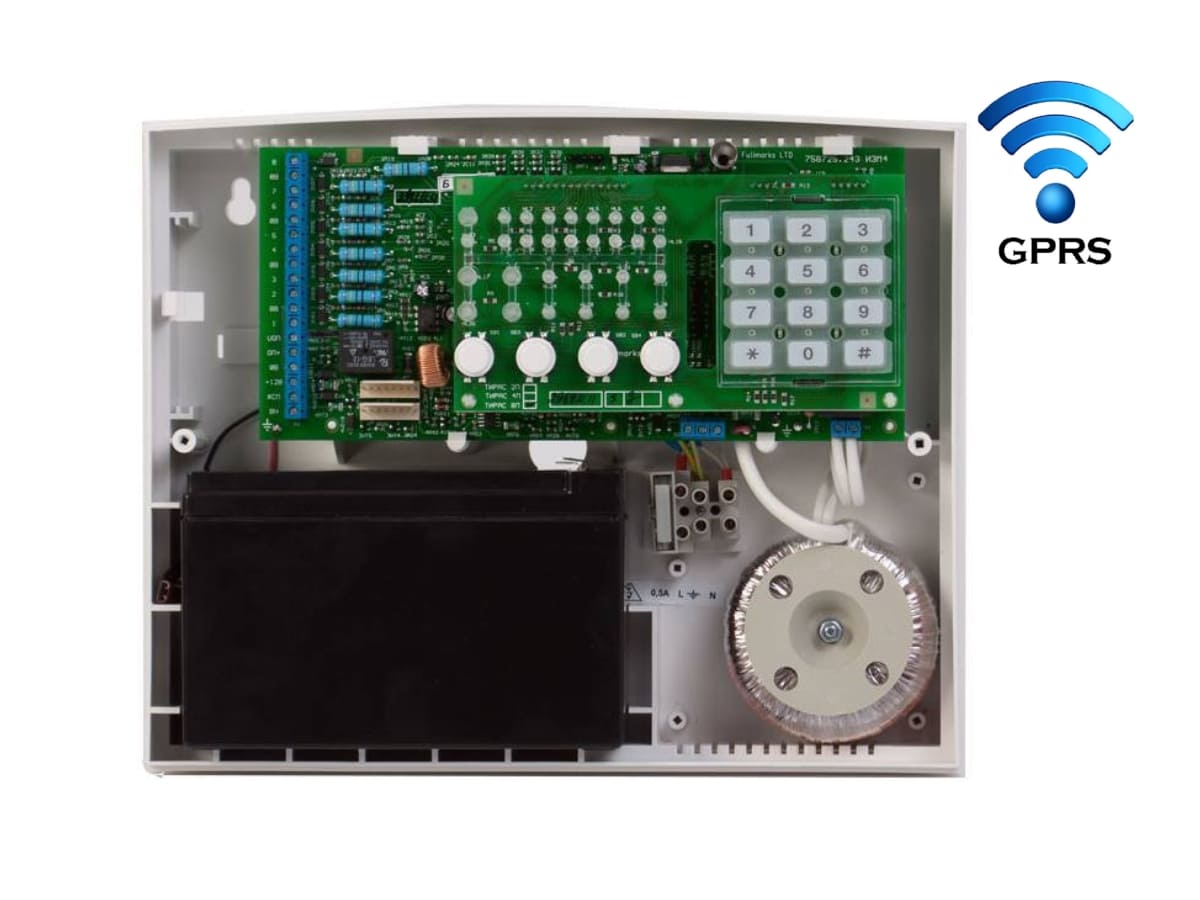 8П.1  прибор приемо-контрольный пожарный с GSM/GPRS